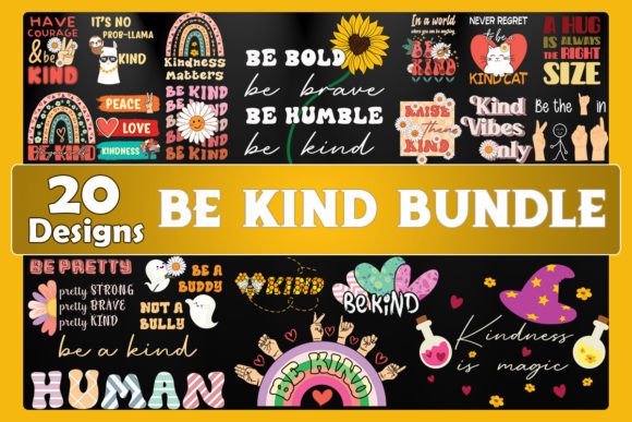 Be Kind Bundle 20 SVG Review
