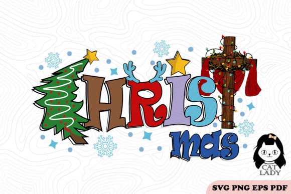 Christmas for Jesus SVG PNG