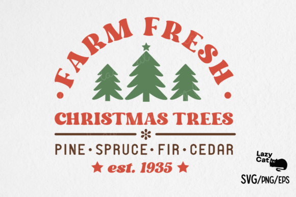 Farm Fresh Christmas SVG Design