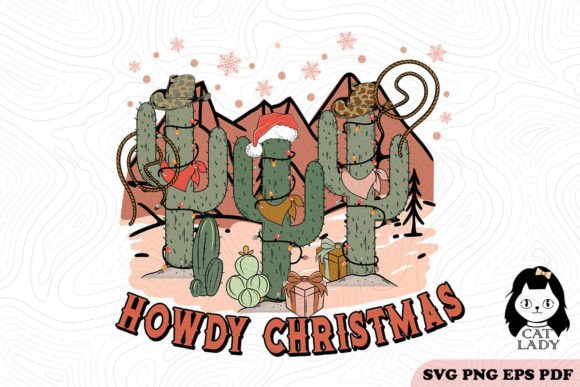 Howdy Christmas SVG PNG Sublimation
