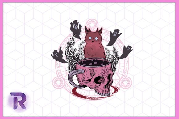 Kawaii Pastel Goth Cute Demon Cat