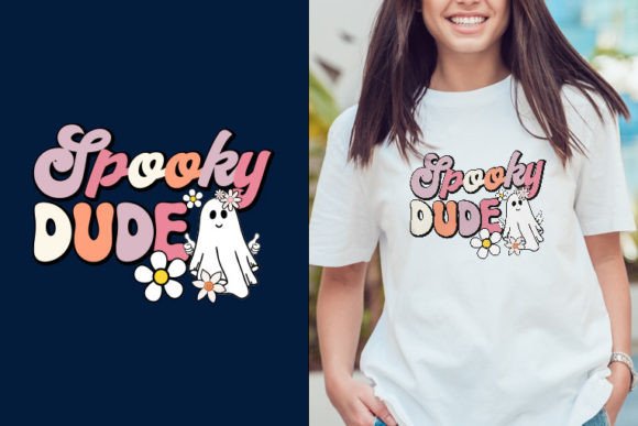 Spooky Dude Retro Halloween Svg Design